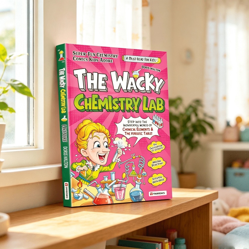 Kids Education Book - Zabawna Chemia dla Dzieci: Angielski Podręcznik