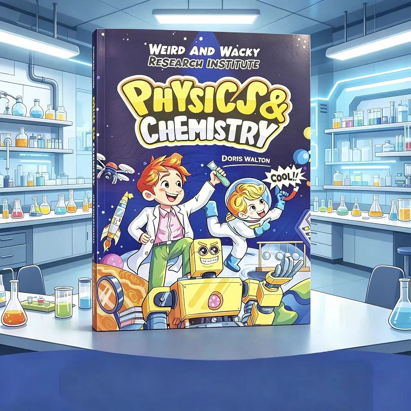 Kids Education Book - Komiks naukowy dla dzieci, wczesna edukacja,