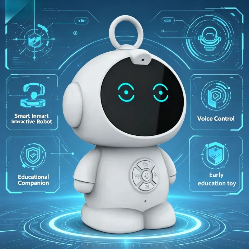 Kids Educational Game - Inteligentny robot AI z WiFi –