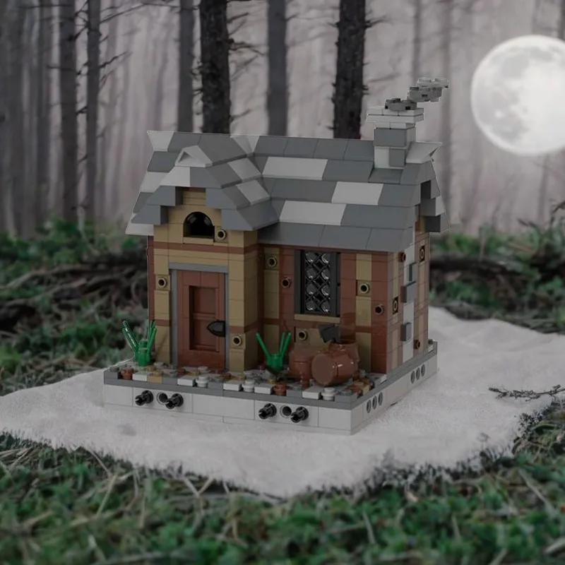 Kids Education Login - 594 SZT. MOC DIY Średniowieczna Chatka