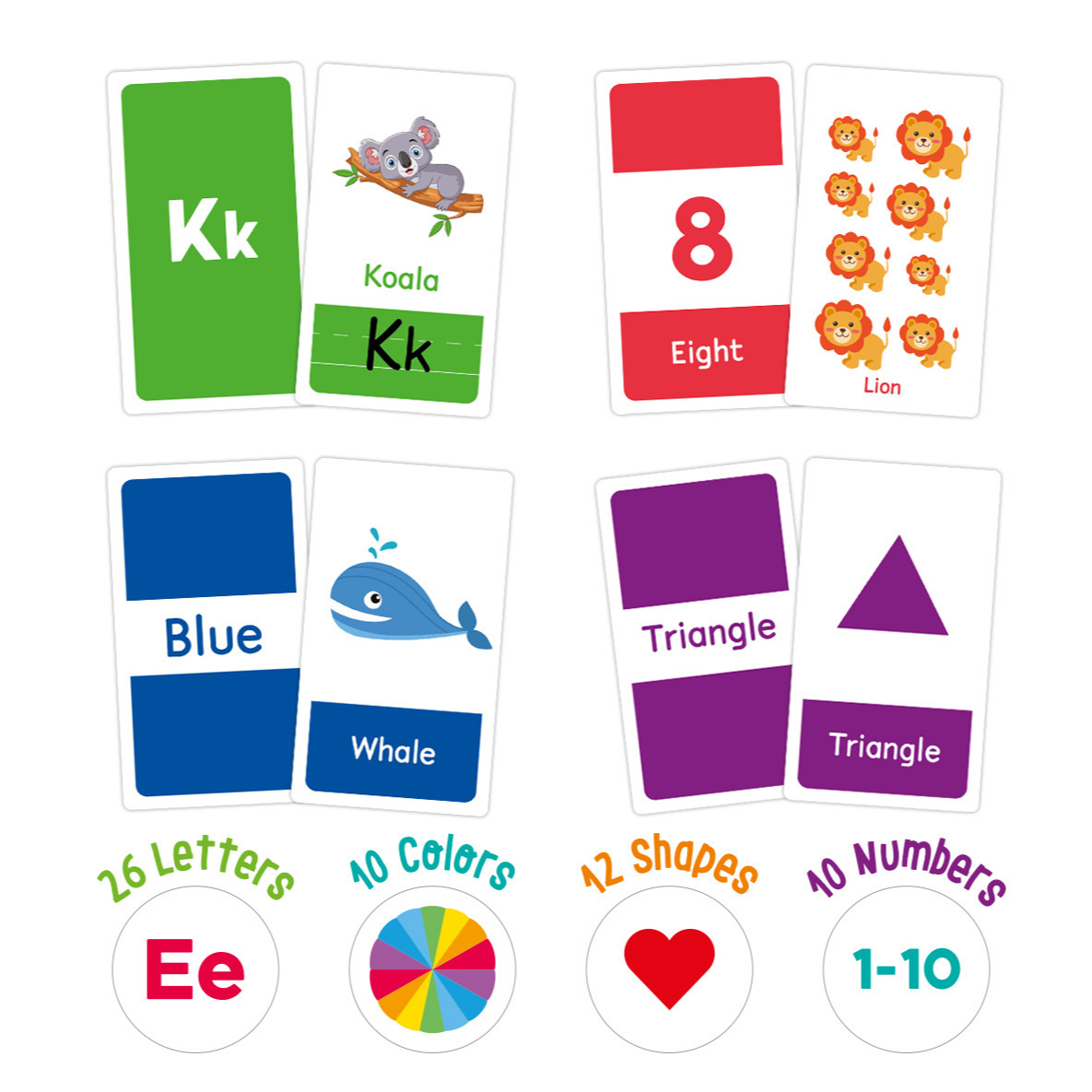 58 szt. Karty edukacyjne ABC A – Kids Educational Game recenzja i cena