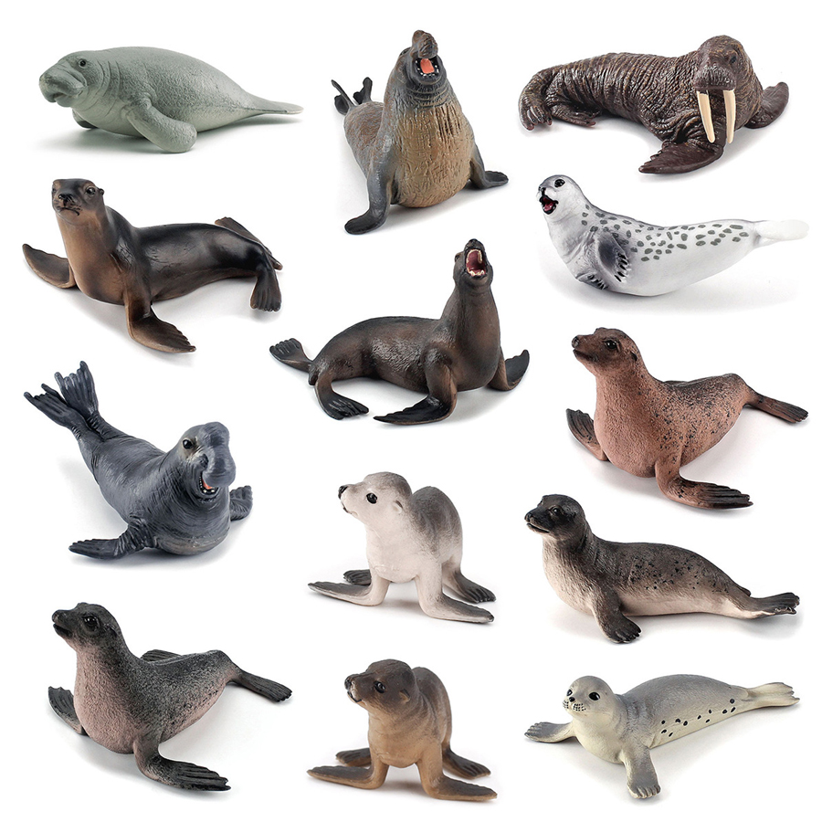 Realistyczne figurki: Dugong,  – Kids Educational Game recenzja i cena