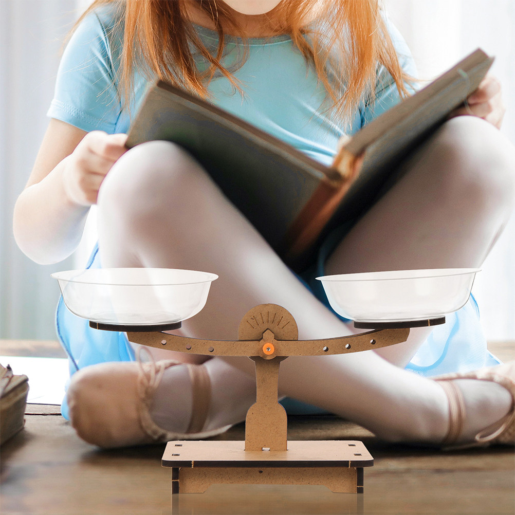 2 sztuki drewnianych wag równo – Kids Education Activities recenzja i cena
