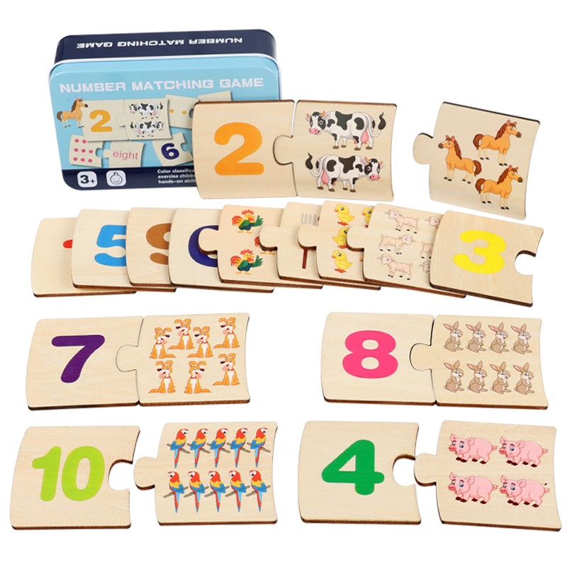Drewniane puzzle dla dzieci z  – Kids Education Board recenzja i cena