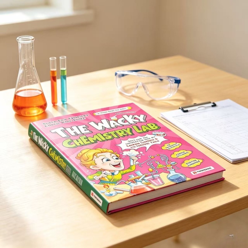 Szalona Laboratorium Chemiczne – Kids Education Book recenzja i cena