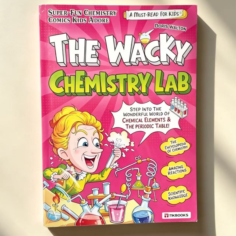 Szalona Laboratorium Chemiczne – Kids Education Book recenzja i cena